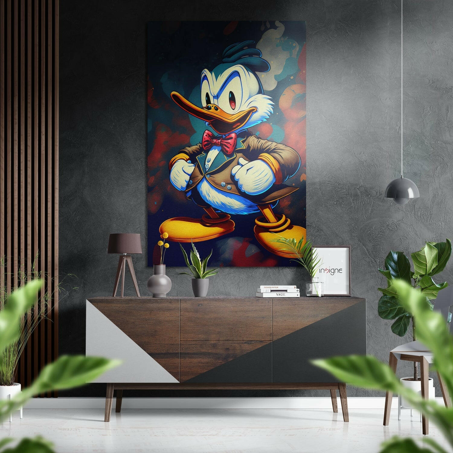 Donald Fırçalı Metalik Alu-Dibond.