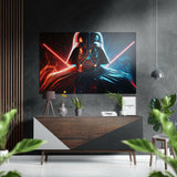 Darth Wader Fırçalı Metalik Alu-Dibond.