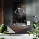 Batman Tahtta Fırçalı Metalik Alu-Dibond.