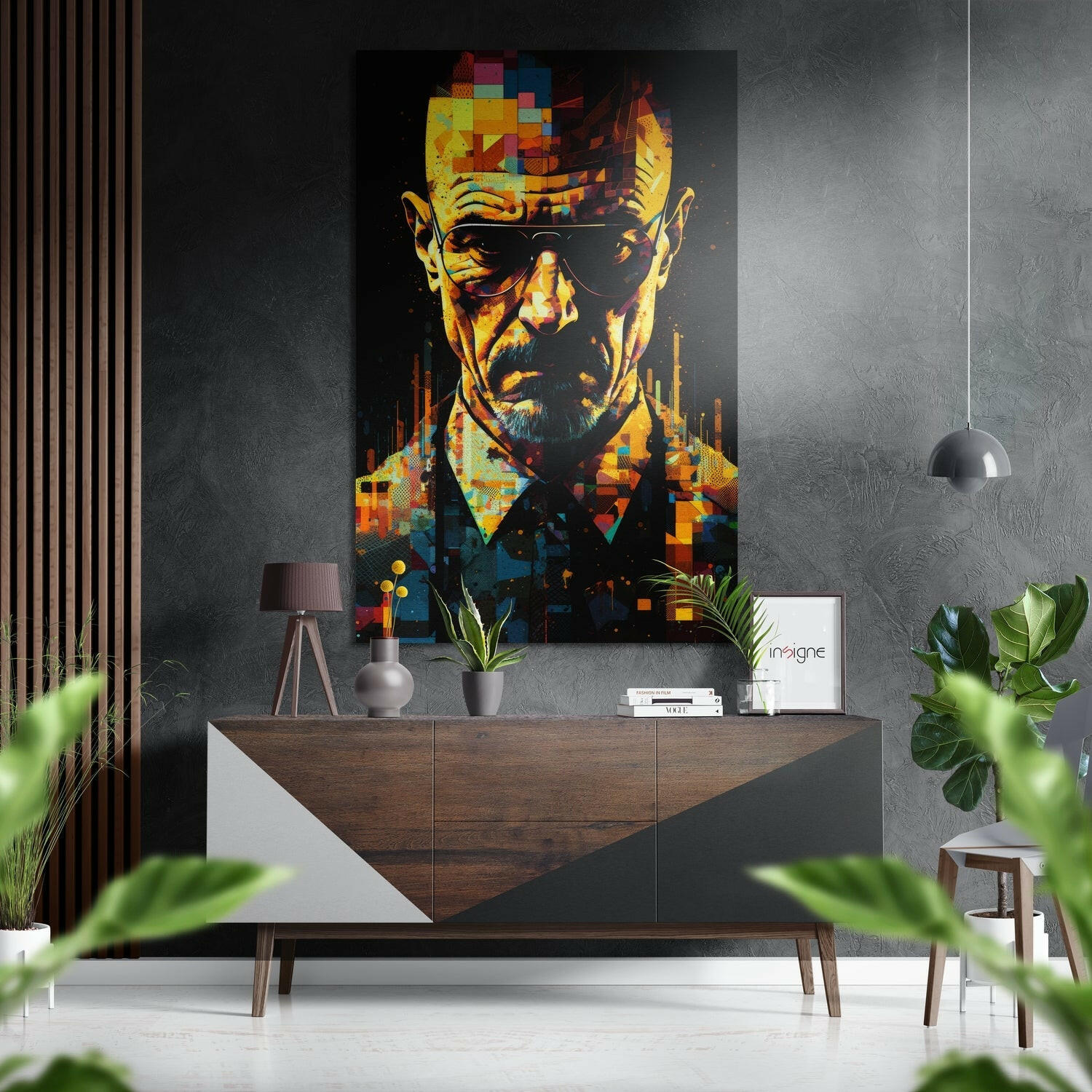 Heisenberg Fırçalı Metalik Alu-Dibond.