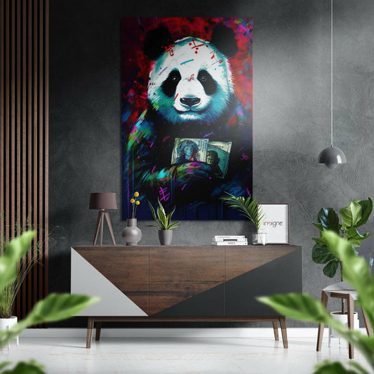 Panda Fırçalı Metalik Alu-Dibond.
