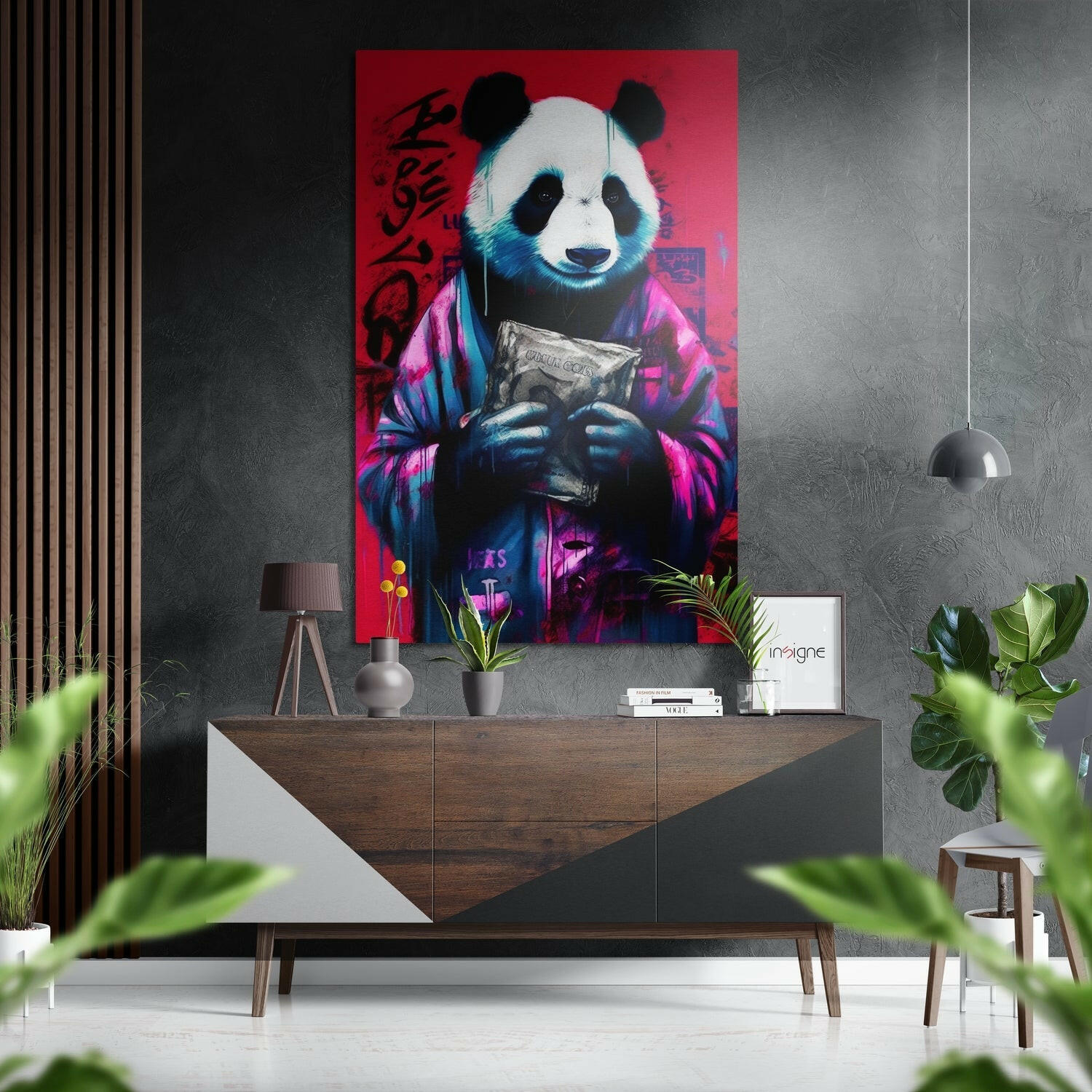 Panda Fırçalı Metalik Alu-Dibond.