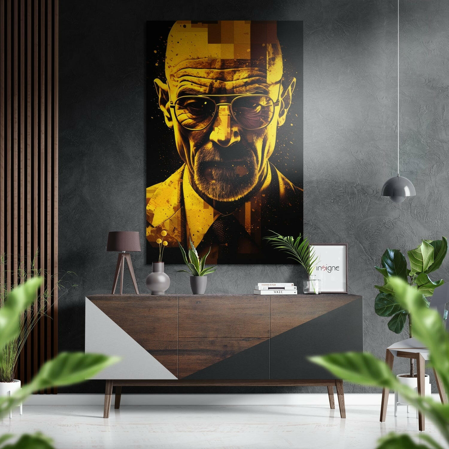 Heisenberg Fırçalı Metalik Alu-Dibond.