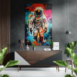 Astronot Fırçalı Metalik Alu-Dibond.