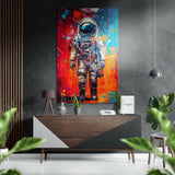 Astronot Fırçalı Metalik Alu-Dibond.