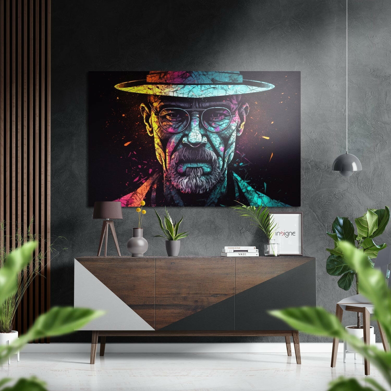Heisenberg Fırçalı Metalik Alu-Dibond.