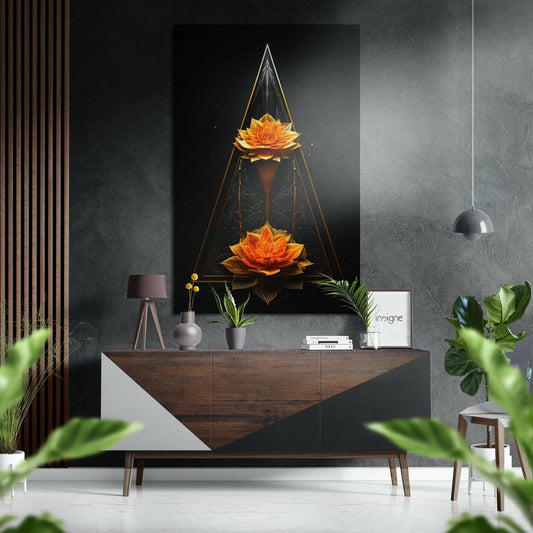 Lotus Fırçalı Metalik Alu-Dibond.