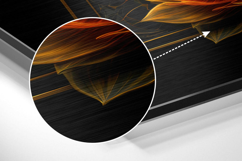 Lotus Fırçalı Metalik Alu-Dibond.