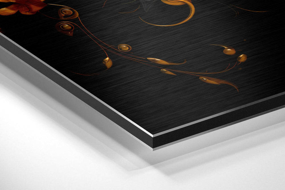 Lotus Fırçalı Metalik Alu-Dibond.