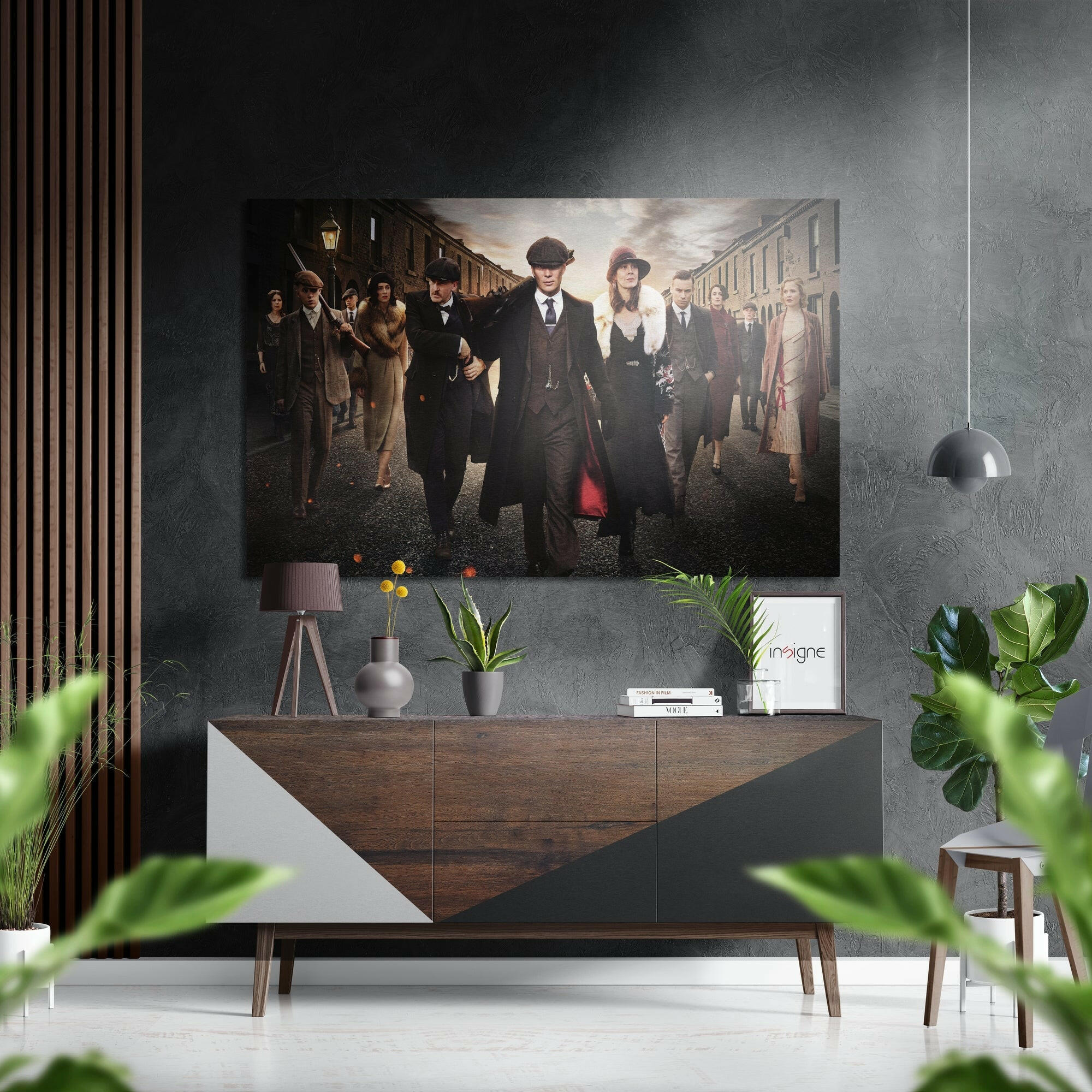 Zirve Blinders'I Fırçalı Metalik Alu-Dibond.