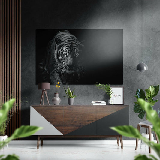 Kaplanın Gözü Fırçalı Metalik Alu-Dibond.