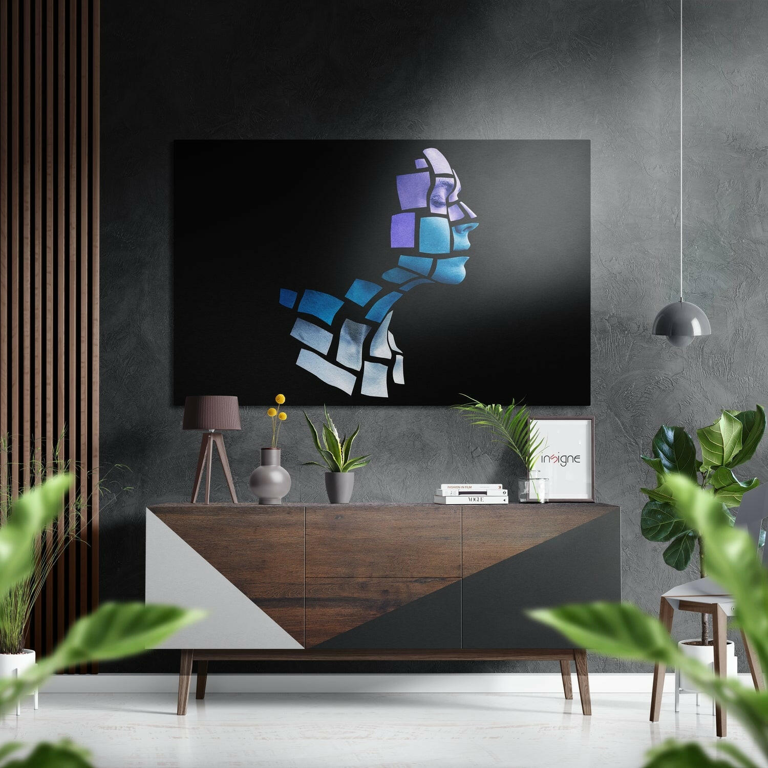 Patchwork Yüz Fırçalı Metalik Alu-Dibond