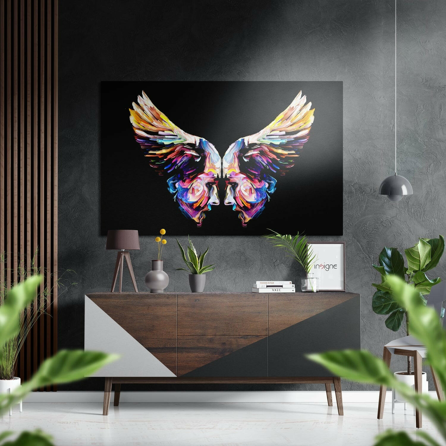 Seni Görüyorum Fırçalı Metalik Alu-Dibond