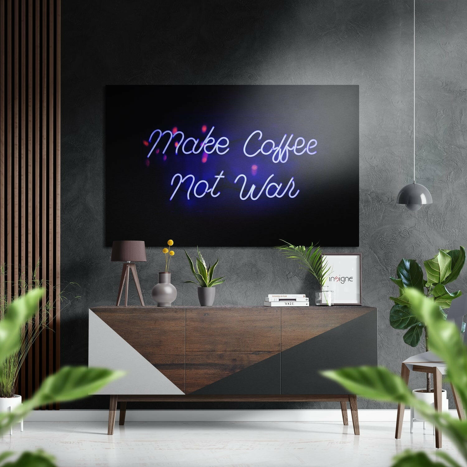 Kahve Yapmak Fırçalı Metalik Alu-Dibond