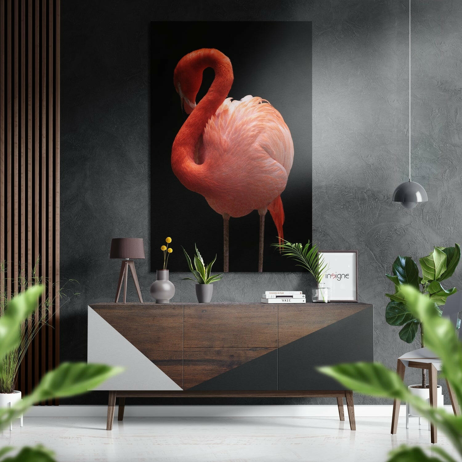 Flamingo Fırçalı Metalik Alu-Dibond