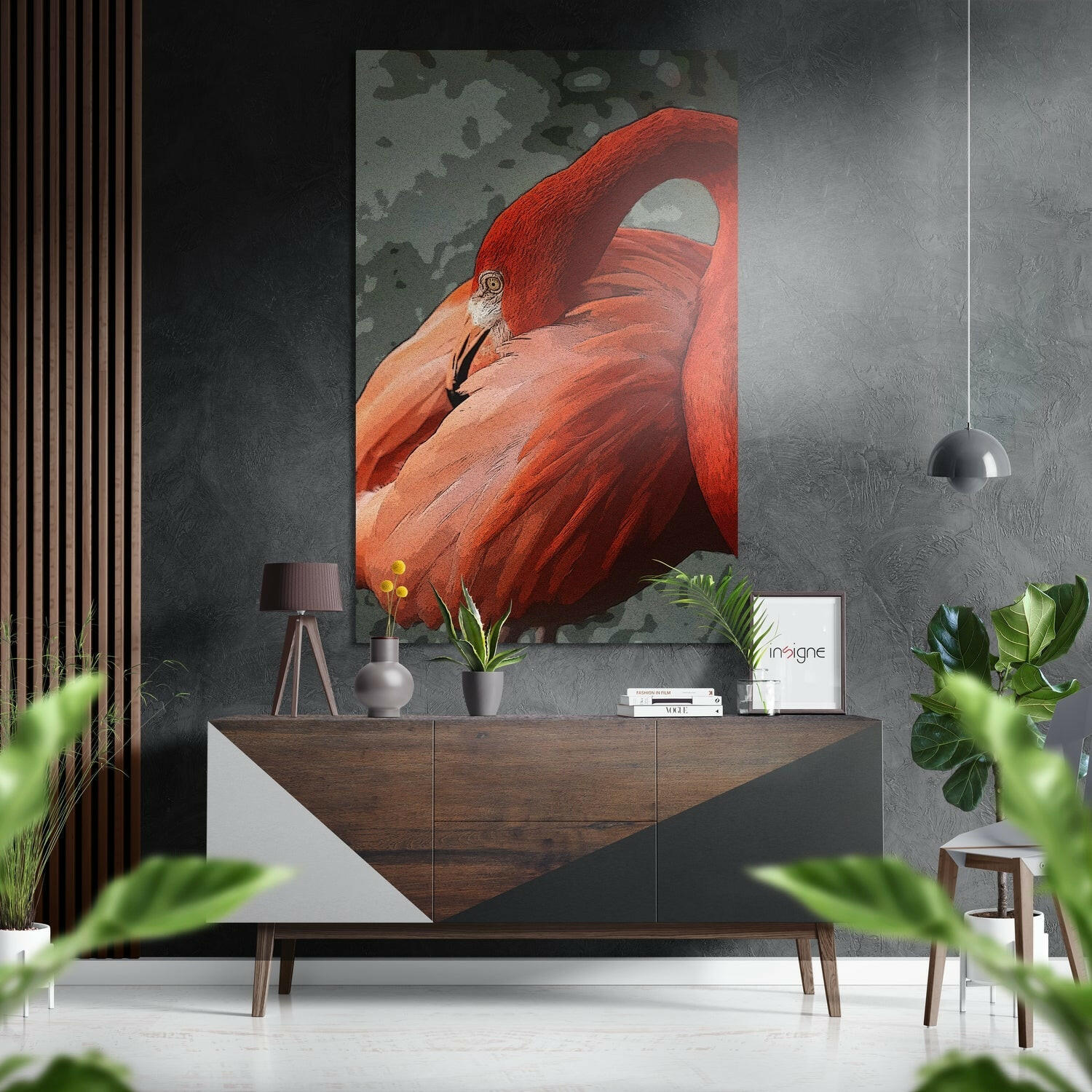 Flamingo Fırçalı Metalik Alu-Dibond