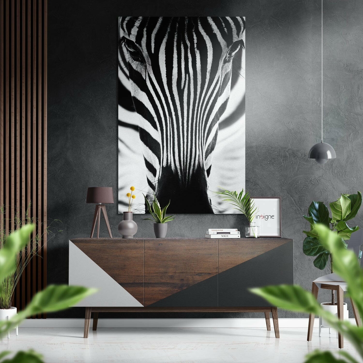 Zebra Fırçalı Metalik Alu-Dibond.