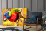 Papağan Cam Tablo