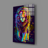 Aslan  Cam Tablo