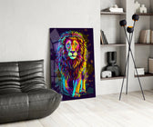 Aslan  Cam Tablo