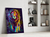 Aslan  Cam Tablo