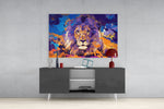 Aslan  Cam Tablo