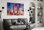 Aslan  Cam Tablo