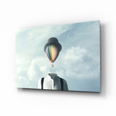 Balon Kafalar Cam Tablo