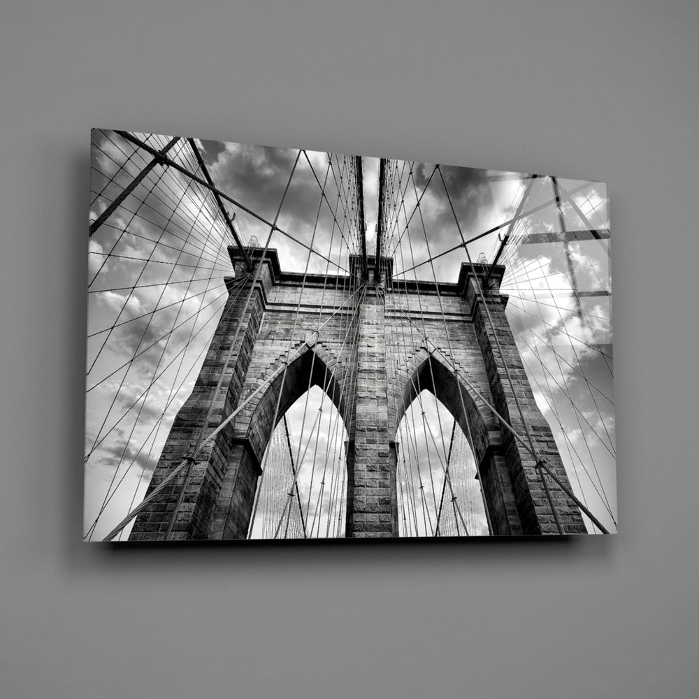 Brooklyn Köprüsü Cam Tablo