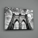 Brooklyn Köprüsü Cam Tablo