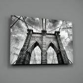 Brooklyn Köprüsü Cam Tablo