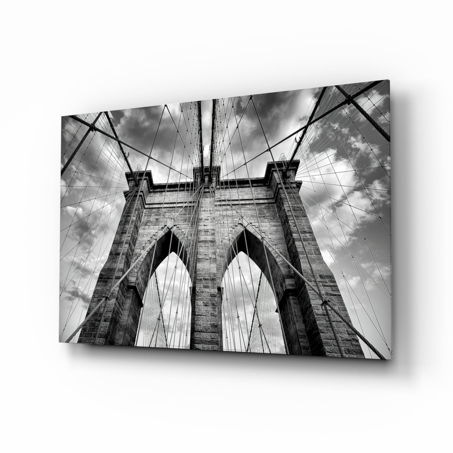 Brooklyn Köprüsü Cam Tablo
