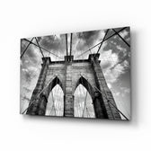 Brooklyn Köprüsü Cam Tablo