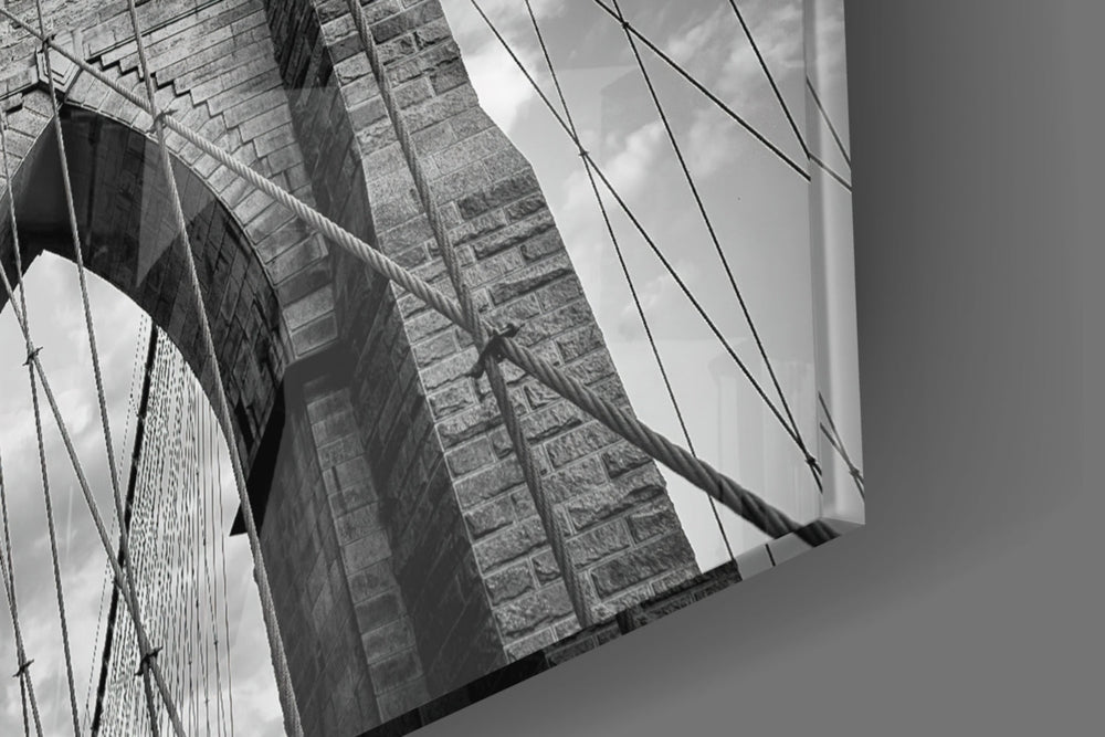 Brooklyn Köprüsü Cam Tablo