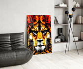 Aslan  Cam Tablo
