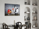 Süper Mario Cam Sanatı Cam Tablo