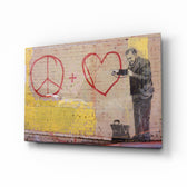 Graffiti Doktoru Cam Sanatı Cam Tablo