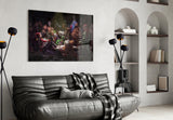 Batman Glass Art'a Mektup Cam Tablo
