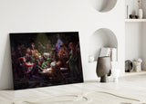Batman Glass Art'a Mektup Cam Tablo