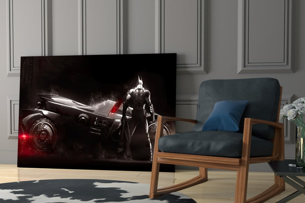 Batmobile Cam Sanatı Cam Tablo