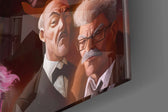 Gölge Kahramanlar Birliği Cam Sanatı Cam Tablo