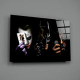 Batman, Joker, Harvey Glass Sanatı Cam Tablo