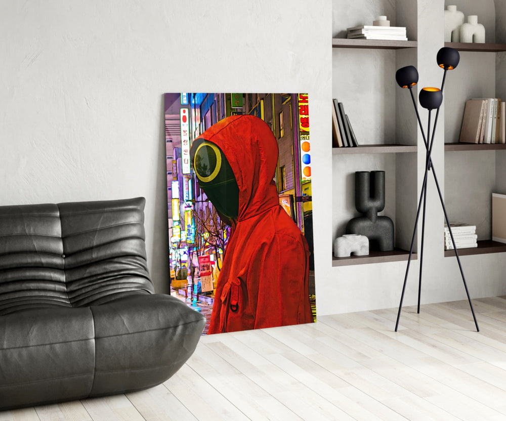 Kalamar Oyunu Cam Sanatı Cam Tablo