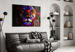 Aslan  Cam Tablo
