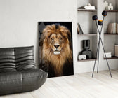 Aslan  Cam Tablo