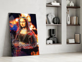Kraliçe Mona Lisa Cam Tablo