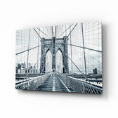 Brooklyn Köprüsü Cam Tablo