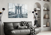 Brooklyn Köprüsü Cam Tablo
