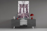 Brooklyn Köprüsü Cam Tablo