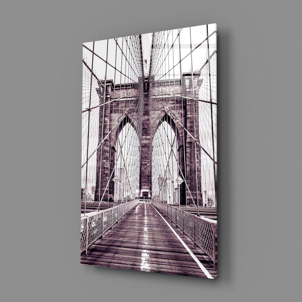 Brooklyn Köprüsü Cam Tablo
